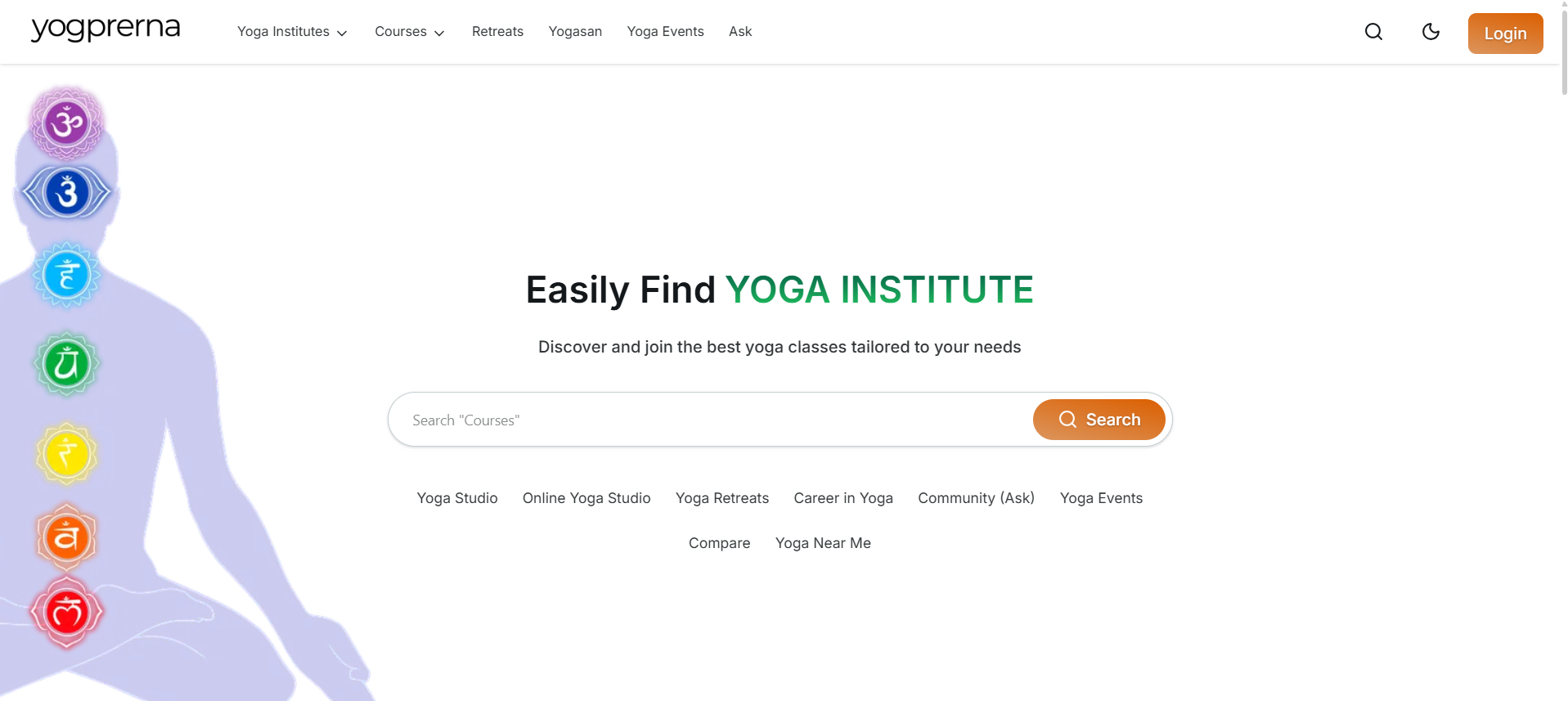 YogPrerna – Yoga & Wellness Website
